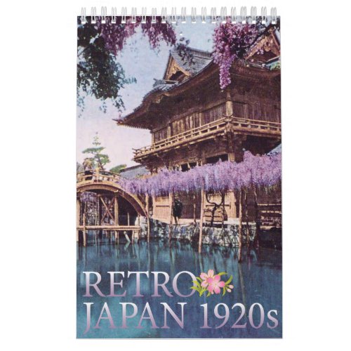 RETRO JAPAN 1920s Calendar