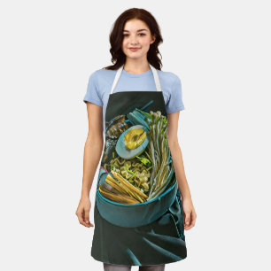 Retro Japanese Art Apron