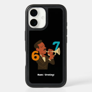 Retro Jazz Spirit 67 – Mid-Century Modern Festival iPhone 16 Case