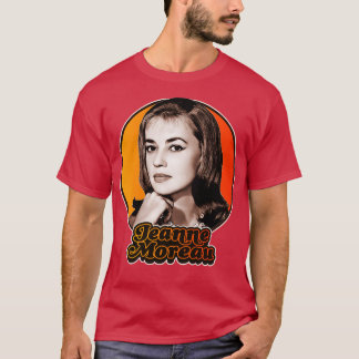 Retro Jeanne Moreau Tribute T-Shirt