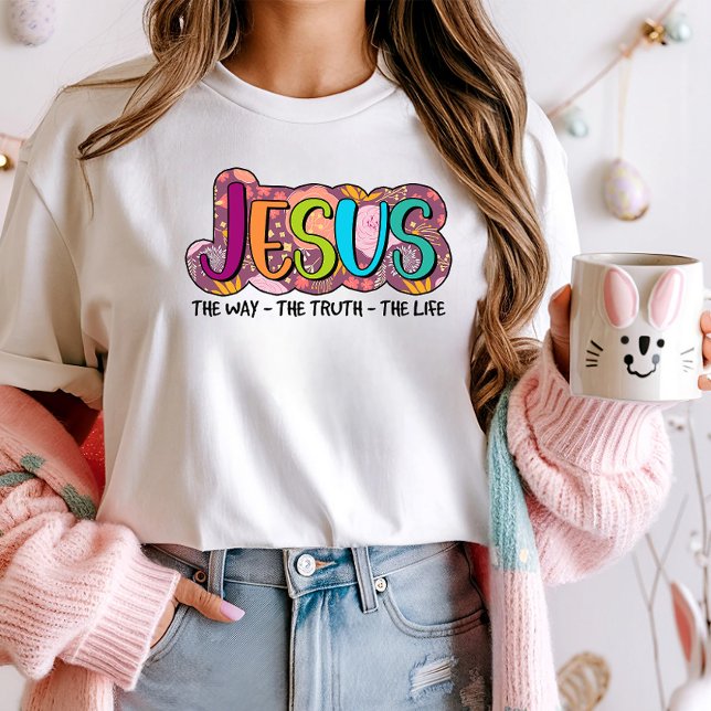 Retro Jesus Faith Easter T-Shirt (Creator Uploaded)