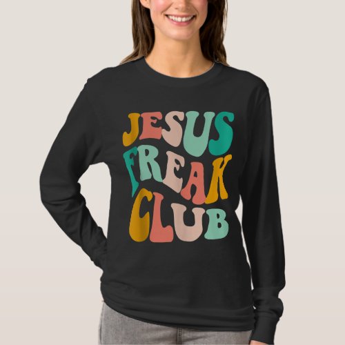 Retro Jesus_Freak Club Bible Verse Jesus_Lover Emp T_Shirt