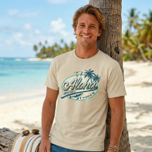 Retro "Jesus Loves You" Hawaiian T-Shirt