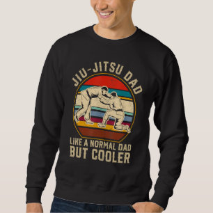 Retro Jiu-Jitsu Dad Men Brazilian Jui Jitsu Lover  Sweatshirt