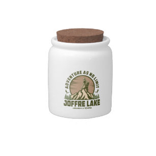 Retro Joffre Lake Hike Candy Jar