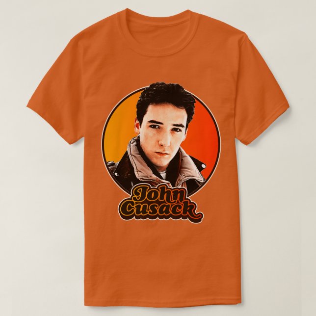 Retro John Cusack Tribute T-Shirt (Design Front)