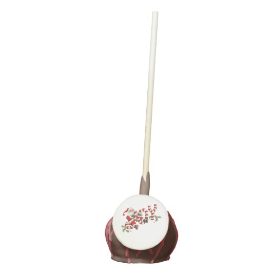 Retro Joy Santa Cake Pops (Front)