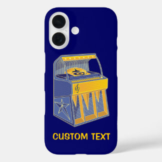 Retro Jukebox iPhone 16 Case