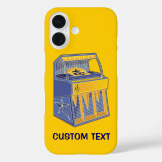 Retro Jukebox iPhone 16 Case