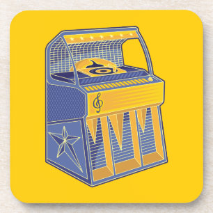 Retro Jukebox Drink Coaster