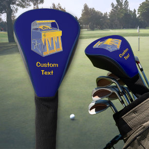 Retro Jukebox Golf Head Cover