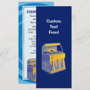 Retro Jukebox Invitation