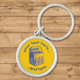 Retro Jukebox Keychain