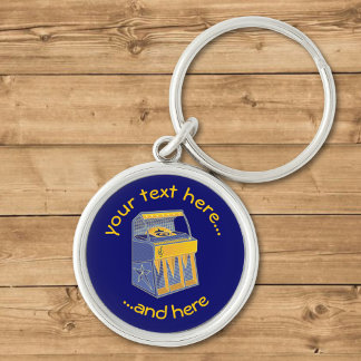 Retro Jukebox Keychain