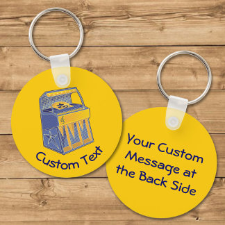 Retro Jukebox Keychain