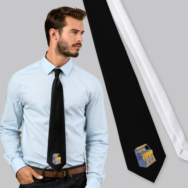 Retro Jukebox Neck Tie (Creator Uploaded)