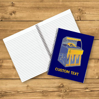 Retro Jukebox Notebook