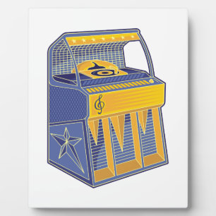 Retro Jukebox Plaque