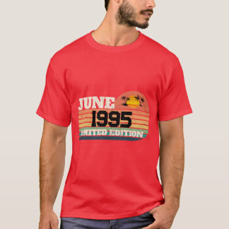 Retro June 1995 Limited Edition 31st Birthday T-Shirt