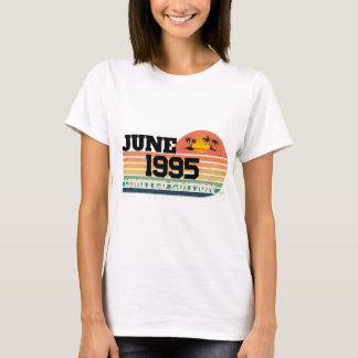 Retro June 1995 Limited Edition 31st Birthday T-Shirt