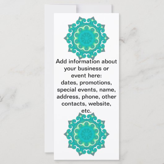 Retro Kaleidoscope Abstract (Front)