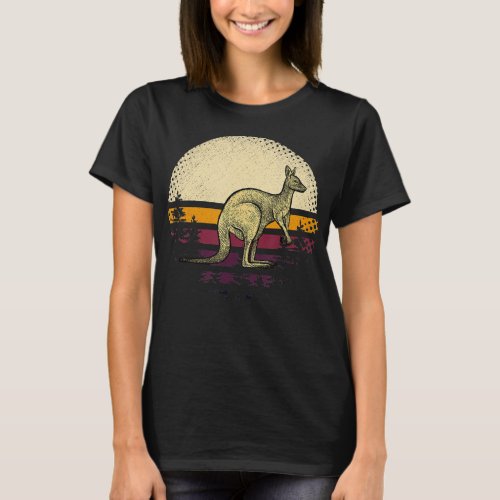 Retro Kangaroo T_Shirt