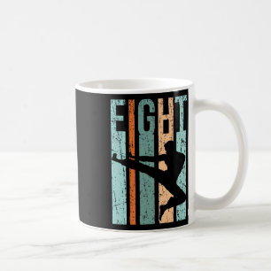 Retro Karate 8th Birthday 8 Judo Men Kung Fu Kids Coffee Mug