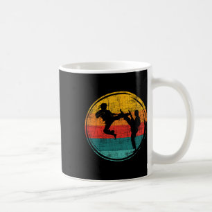 Retro Karate Fighter - Karateka Comt Self Defense Coffee Mug