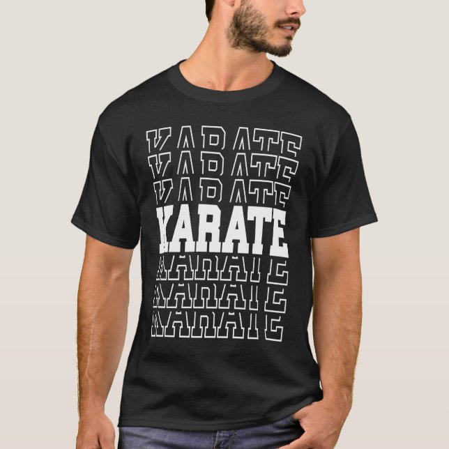 Retro Karate Judo Kendo Sumo Wrestling Men Women T-Shirt (Front)