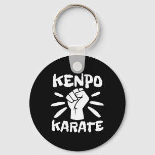 Retro Kenpo Karate Kempo Karate Martial Arts Keychain