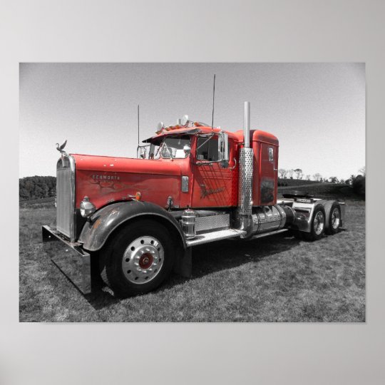 Retro Kenworth Poster | Zazzle.com