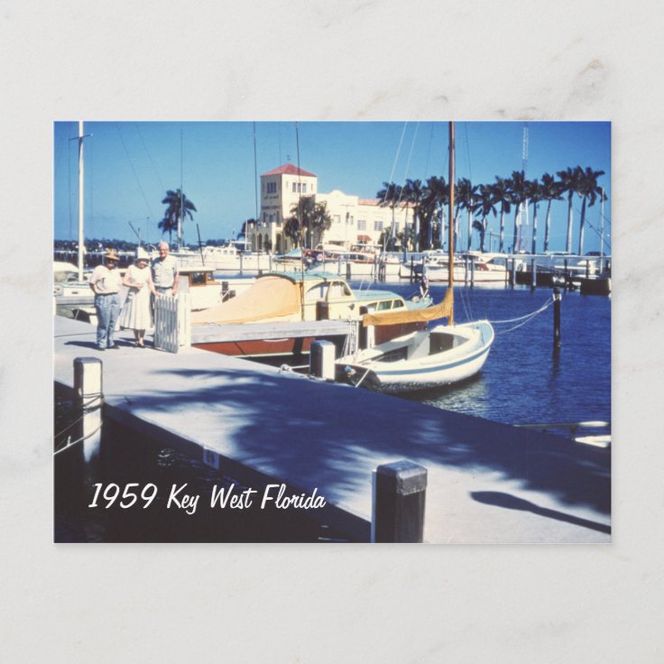 Retro Key West Florida Postcard Zazzle