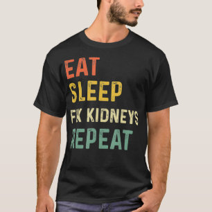 Retro Kidney Gifts Nephrology Nurse Gift T-Shirt