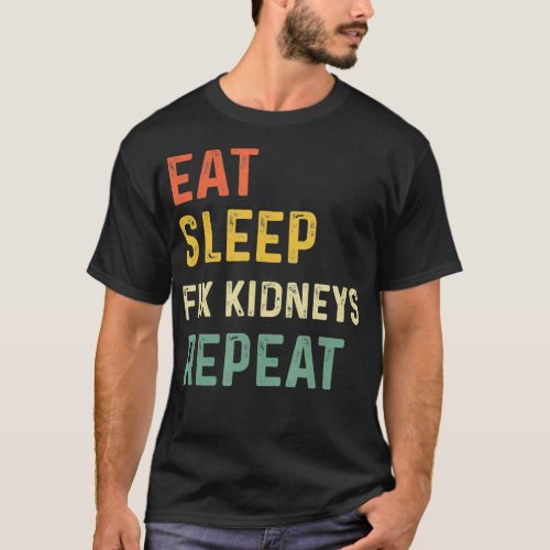 Retro Kidney Gifts Nephrology Nurse Gift T_Shirt