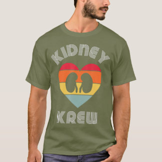Retro Kidney Nurse Nephrology Nurse Renal RN T-Shirt