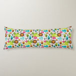 retro kids safari lion wildlife body pillow