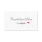 Retro Kissing Lips Cosmetology Referral Card