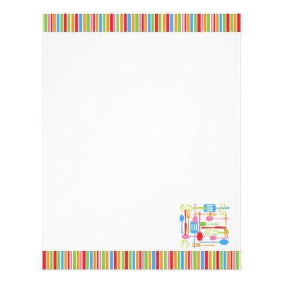blank recipe pages