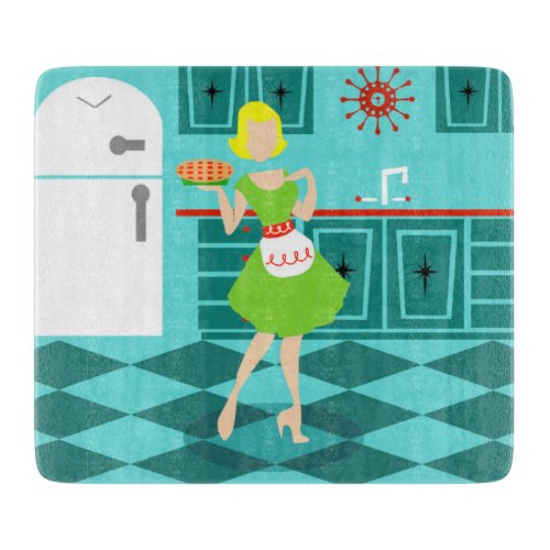 Retro Kitchen Cutting Board