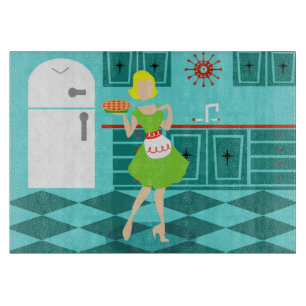Retro Kitchen Cutting Board