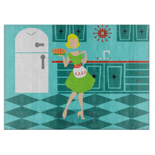 Retro Kitchen Cutting Board