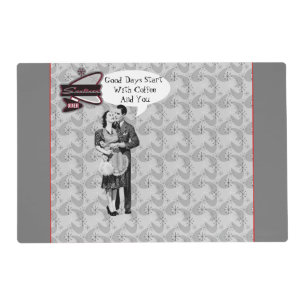 Retro Kitchen monotone Placemat