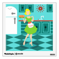 Retro Kitchen Wall Decal