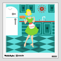 Retro Kitchen Wall Decal