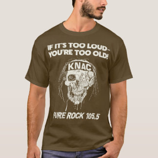 Retro KNAC 1055 Los Angeles Radio Station T-Shirt