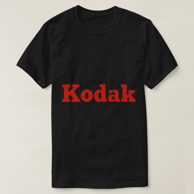 Retro Kodak Logo Text Only Classic T-Shirt (Design Front)