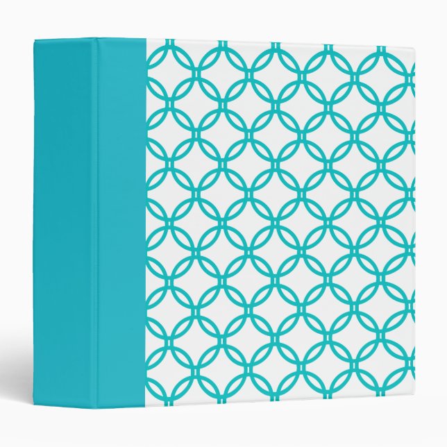 Retro Lace Circles Binder (Front/Spine)