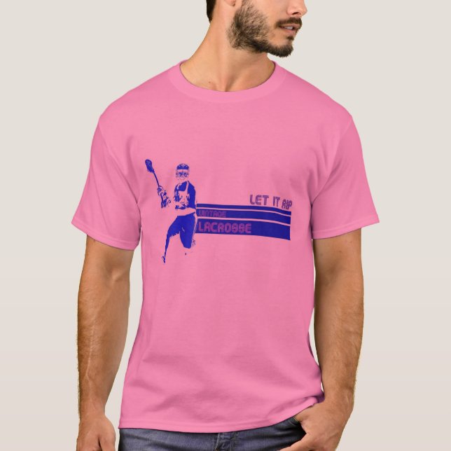 retro lacrosse T-Shirt (Front)