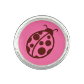 Retro Ladybug Ring (Front)