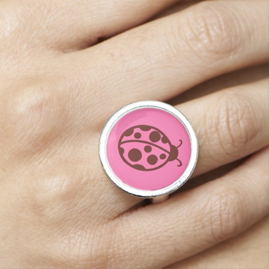 Retro Ladybug Ring (In Situ)